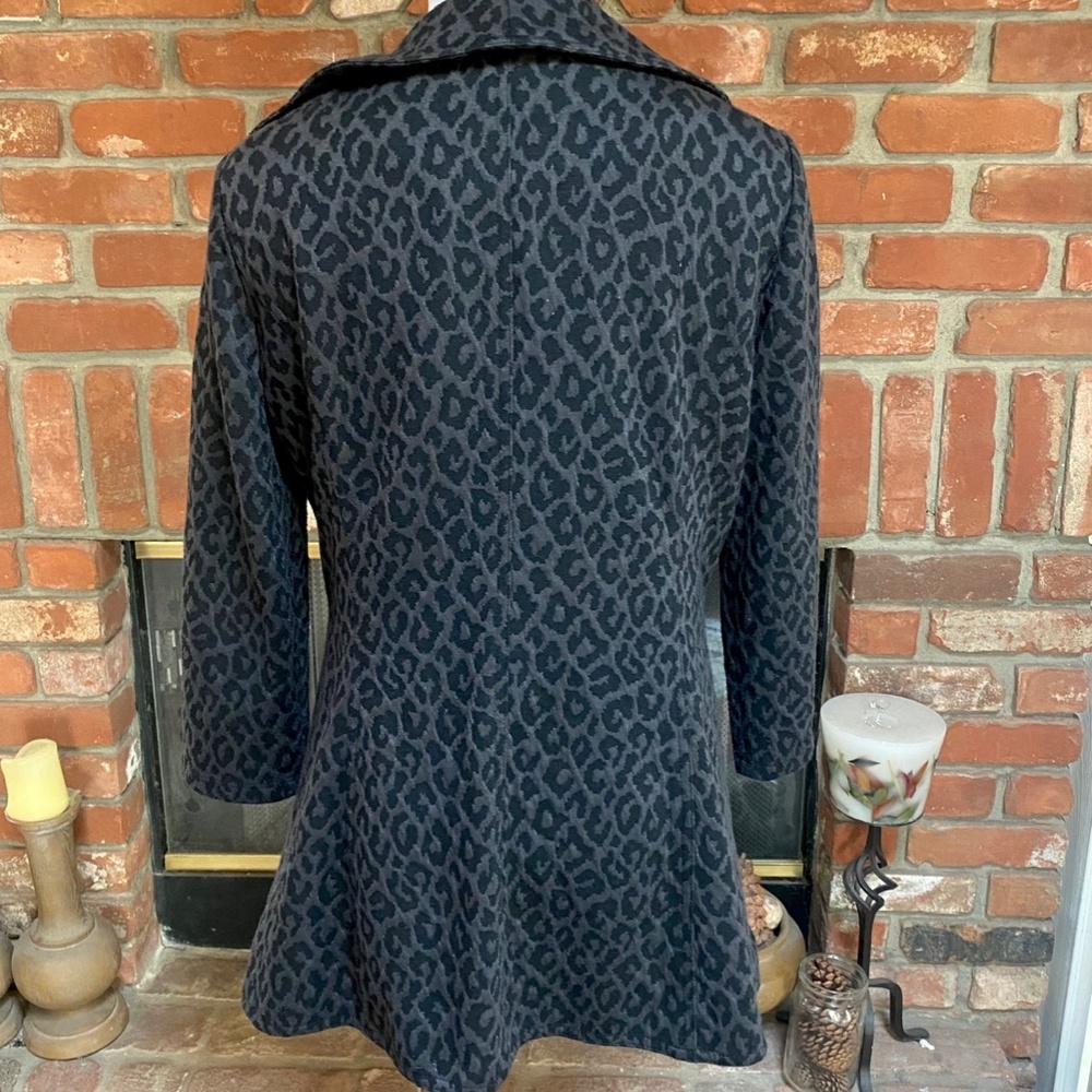 Calvin Klein Ruffle Layering Cardigan Jacket - Picture 8 of 9
